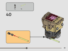 LEGO 40623 instructions page 31 – build guide