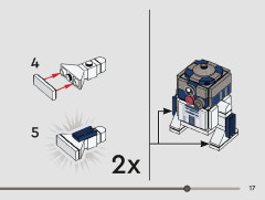 LEGO 40623 instructions page 17 – build guide