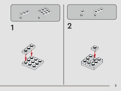 LEGO 40623 instructions page 3 – build guide