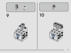 LEGO 40623 instructions page 7 – build guide