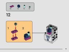 LEGO 40623 instructions page 9 – build guide