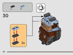 LEGO 40623 instructions page 28 – build guide