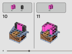 LEGO 40623 instructions page 8 – build guide