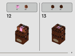 LEGO 40623 instructions page 9 – build guide