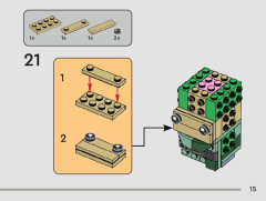 LEGO 40623 instructions page 15 – build guide