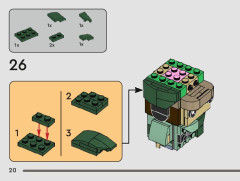 LEGO 40623 instructions page 20 – build guide