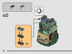 LEGO 40623 instructions page 32 – build guide