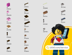 LEGO 40623 instructions page 43 – build guide