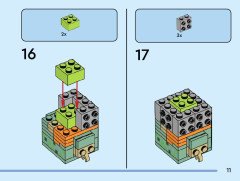 LEGO 40624 instructions page 11 – build guide