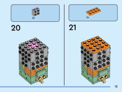 LEGO 40624 instructions page 13 – build guide