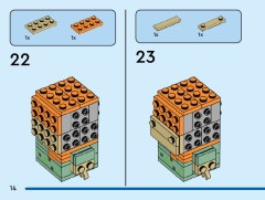 LEGO 40624 instructions page 14 – build guide