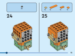 LEGO 40624 instructions page 15 – build guide