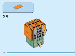 LEGO 40624 instructions page 18 – build guide