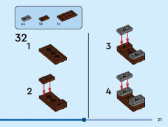 LEGO 40624 instructions page 21 – build guide