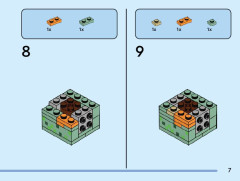 LEGO 40624 instructions page 7 – build guide