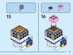LEGO 40625 instructions page 11 – build guide