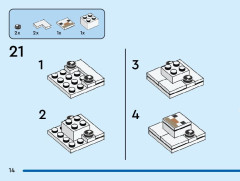 LEGO 40625 instructions page 14 – build guide