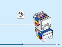 LEGO 40625 instructions page 19 – build guide
