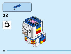 LEGO 40625 instructions page 22 – build guide