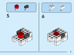 LEGO 40625 instructions page 5 – build guide