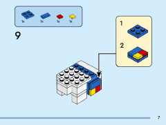 LEGO 40625 instructions page 7 – build guide