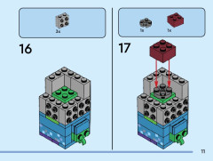 LEGO 40626 instructions page 11 – build guide