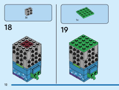 LEGO 40626 instructions page 12 – build guide