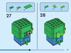 LEGO 40626 instructions page 17 – build guide