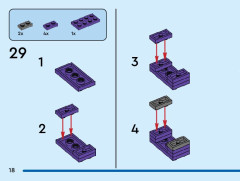 LEGO 40626 instructions page 18 – build guide