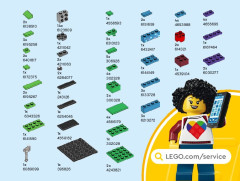 LEGO 40626 instructions page 23 – build guide