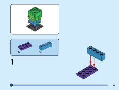 LEGO 40626 instructions page 3 – build guide