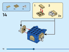 LEGO 40627 instructions page 12 – build guide