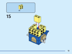 LEGO 40627 instructions page 13 – build guide