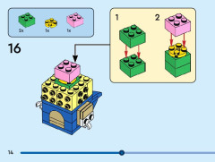 LEGO 40627 instructions page 14 – build guide