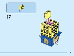 LEGO 40627 instructions page 15 – build guide