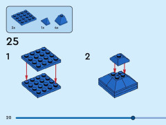 LEGO 40627 instructions page 20 – build guide