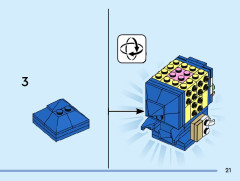 LEGO 40627 instructions page 21 – build guide