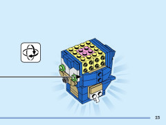 LEGO 40627 instructions page 23 – build guide