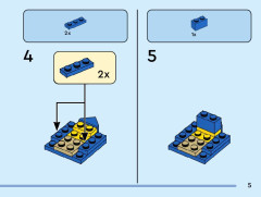 LEGO 40627 instructions page 5 – build guide