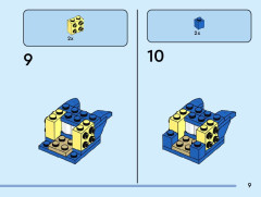 LEGO 40627 instructions page 9 – build guide