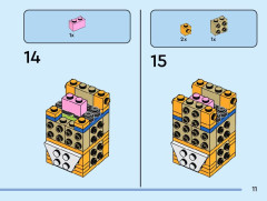 LEGO 40628 instructions page 11 – build guide
