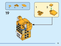 LEGO 40628 instructions page 15 – build guide