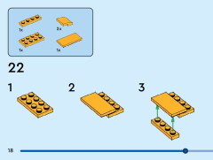 LEGO 40628 instructions page 18 – build guide
