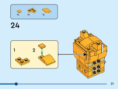 LEGO 40628 instructions page 21 – build guide