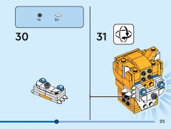 LEGO 40628 instructions page 25 – build guide