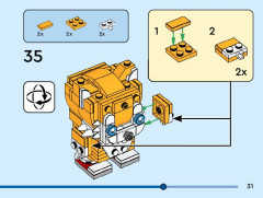 LEGO 40628 instructions page 31 – build guide