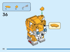 LEGO 40628 instructions page 32 – build guide