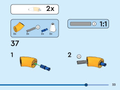 LEGO 40628 instructions page 33 – build guide