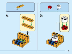 LEGO 40628 instructions page 5 – build guide