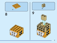 LEGO 40628 instructions page 7 – build guide